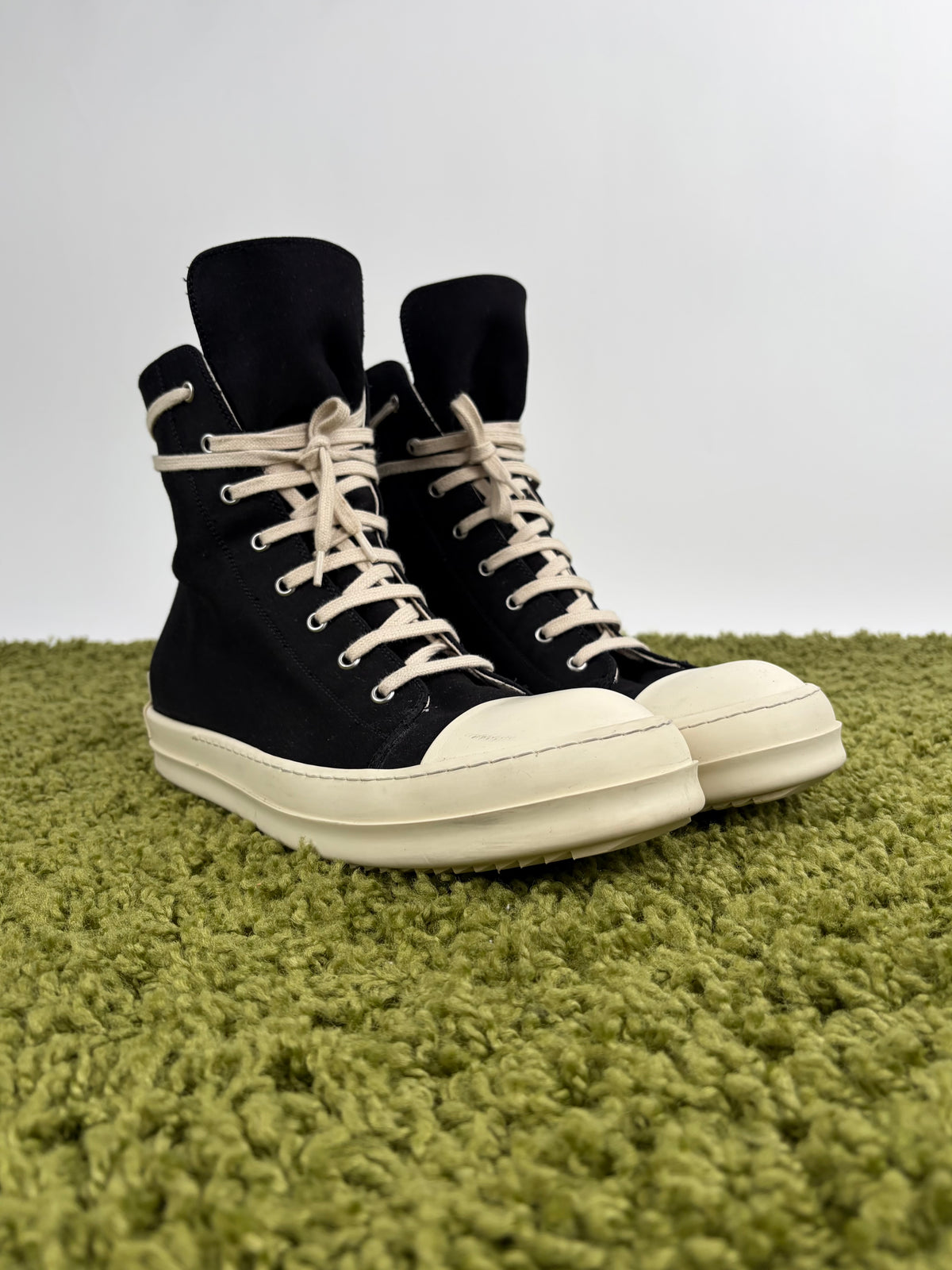 Rick Owens Ramones High DRKSHDW 44 Nera