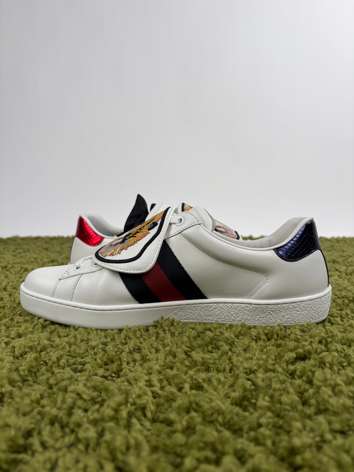 Gucci ace Tigre Bianco Multicolor 8
