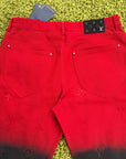Completo Louis Vuitton Rosso Nero Giacca 50 Jeans 33
