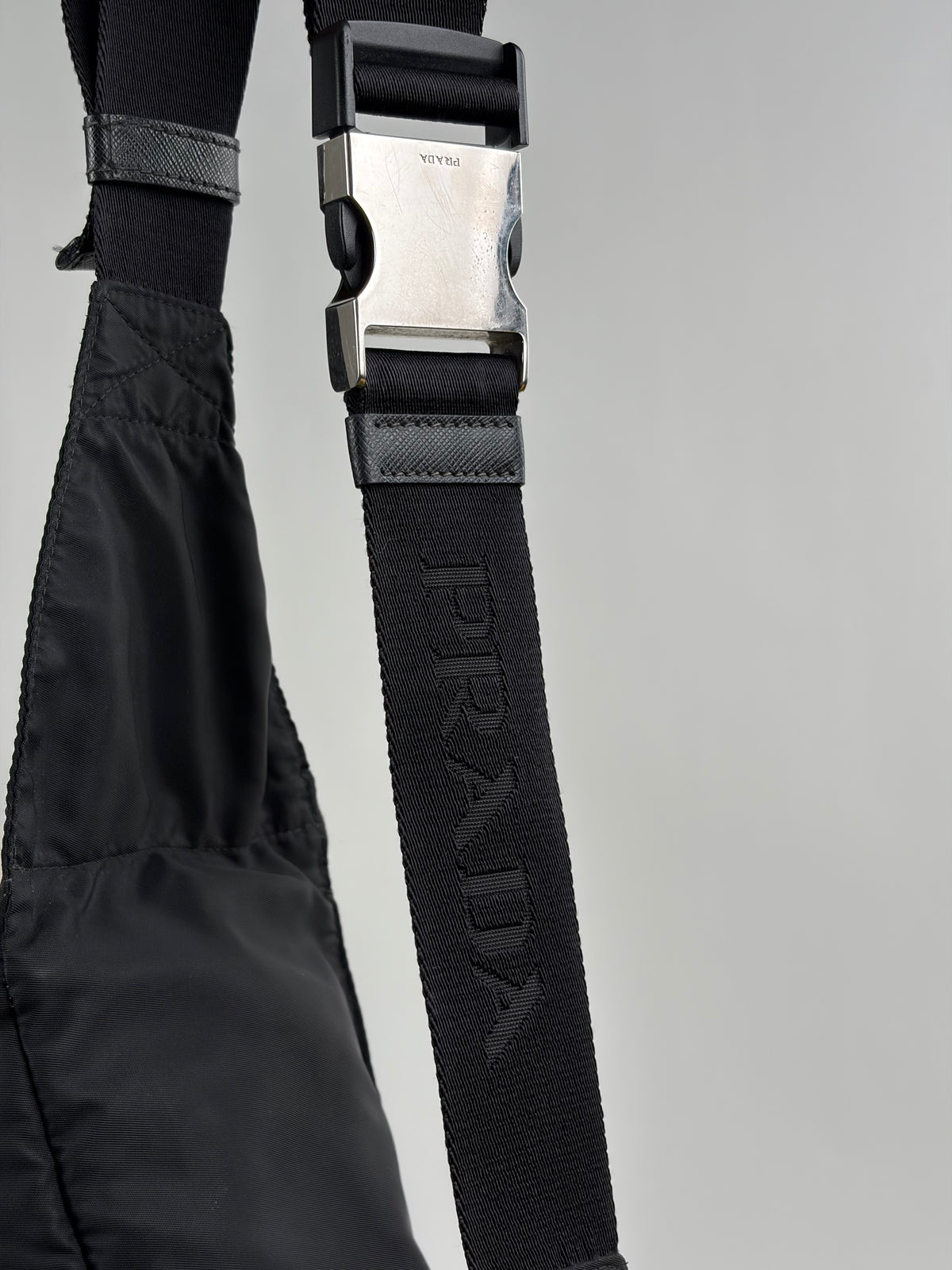 Marsupio Prada In Nylon Nera