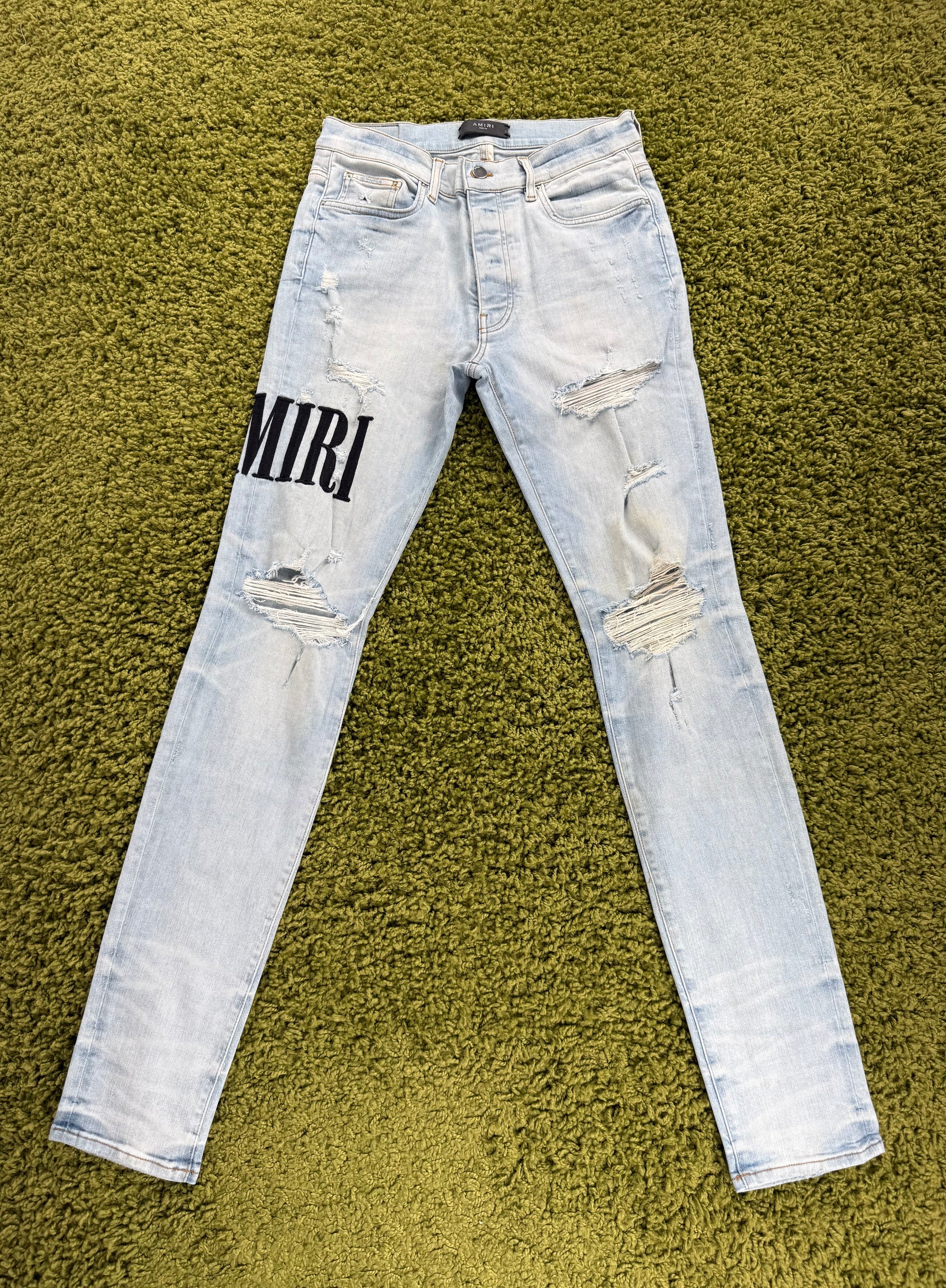 Jeans Amiri In denim 34