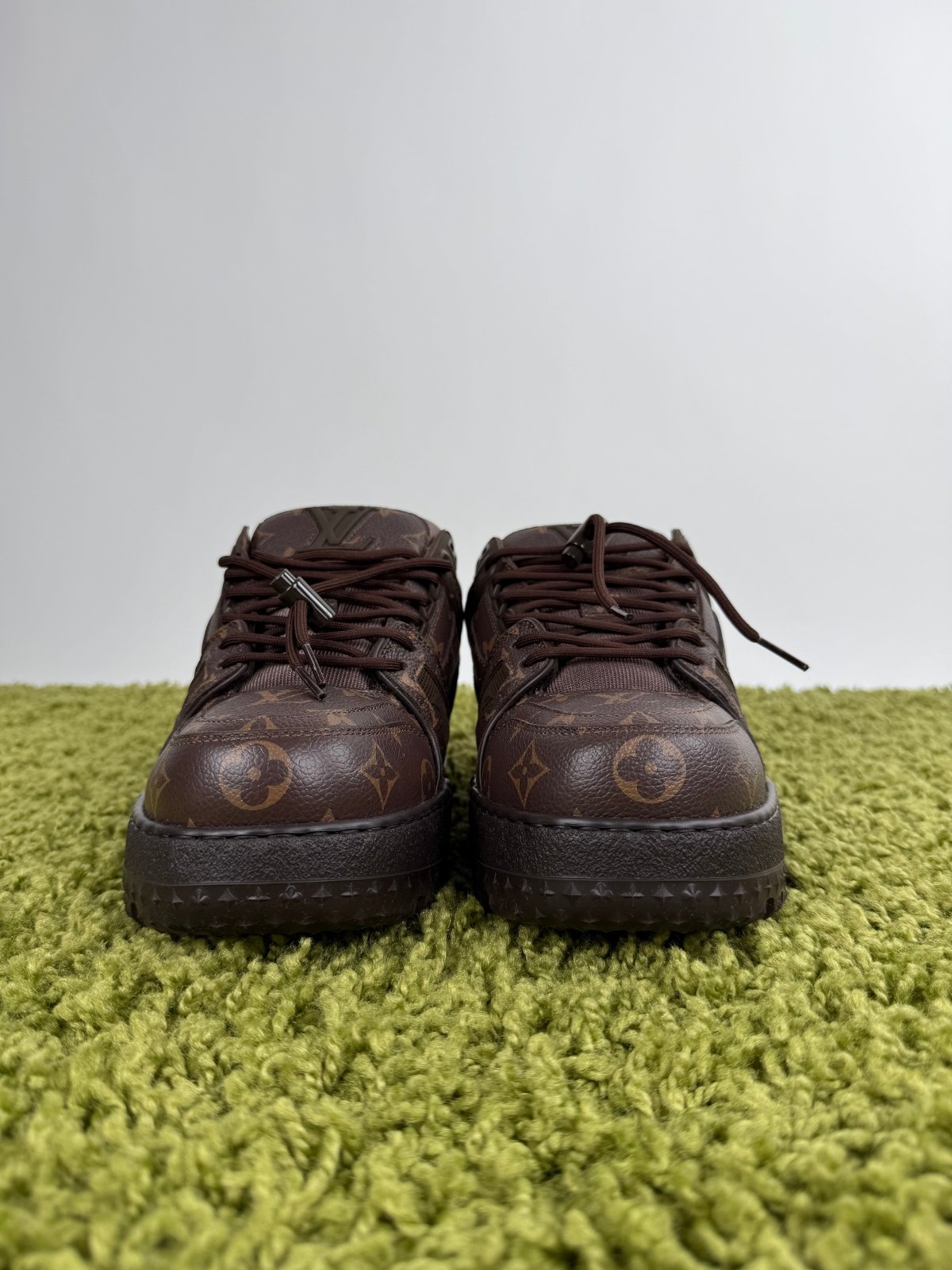 Louis Vuitton Trainer Maxi Marrone 6.5 - Second Hand Di Fiore
