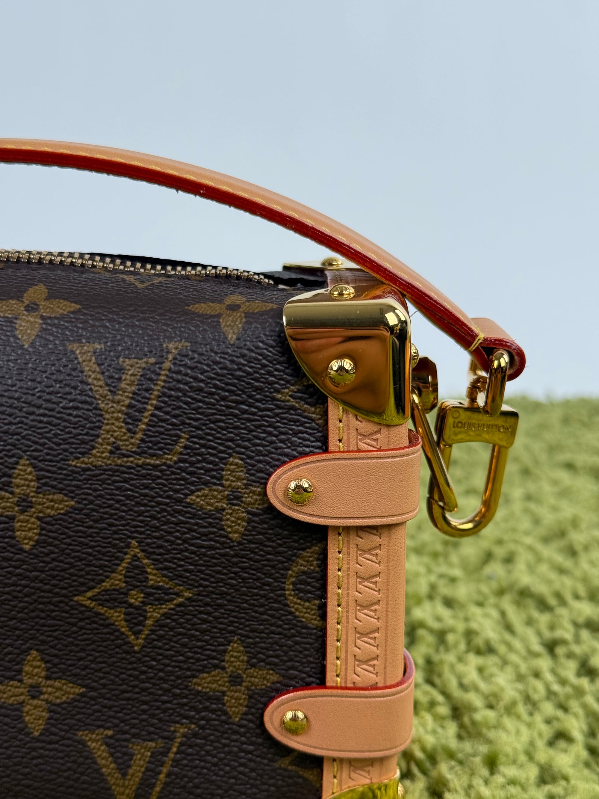 Borsa Side Trunk Louis Vuitton Marrone
