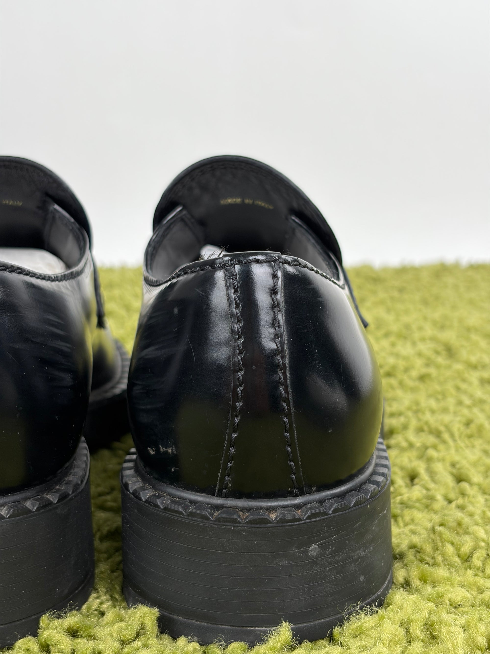 Mocassino Prada Size 7.5=41.5 neri
