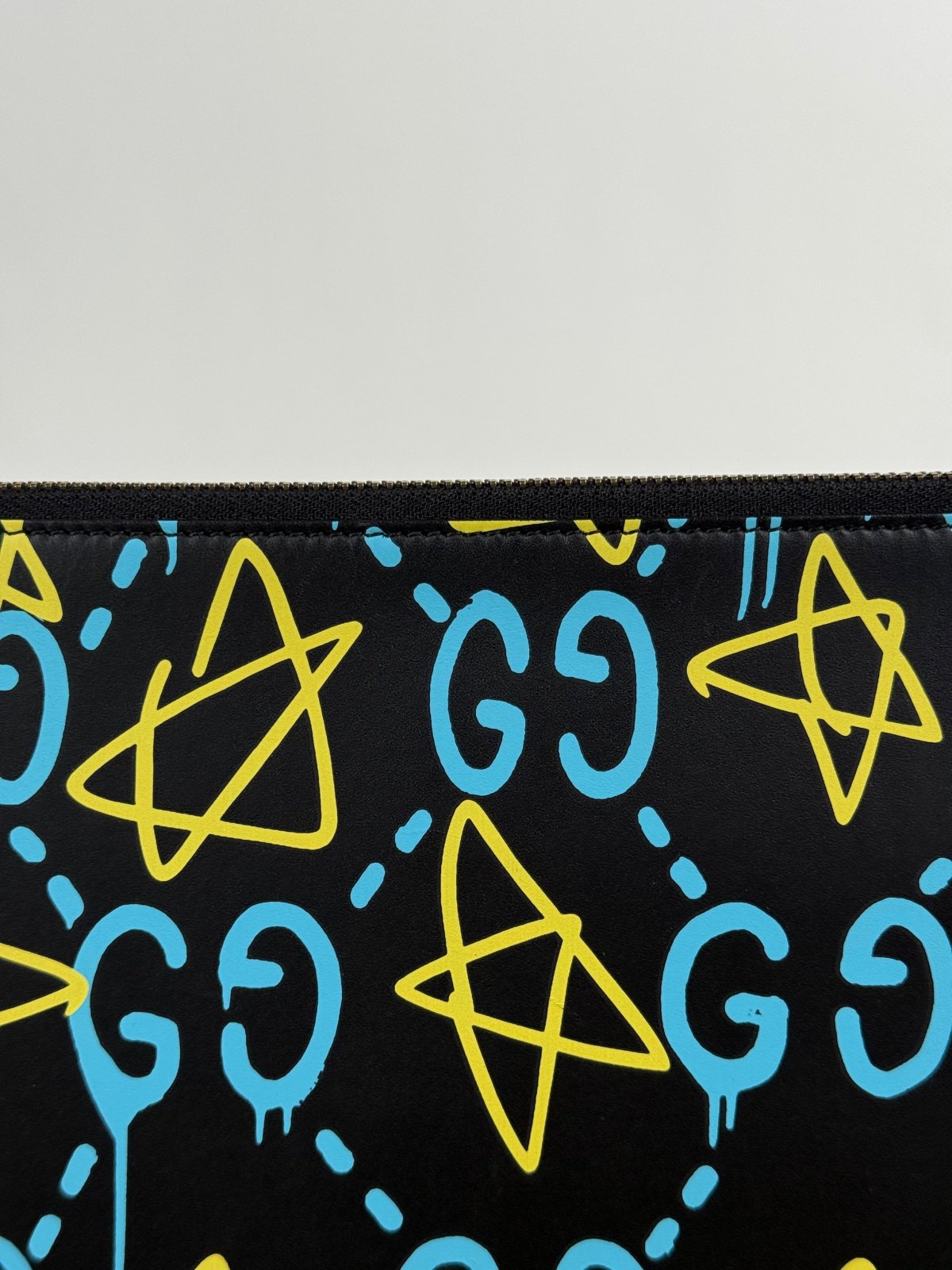 Pochette GucciGhost Nera Multicolor - Second Hand Di Fiore