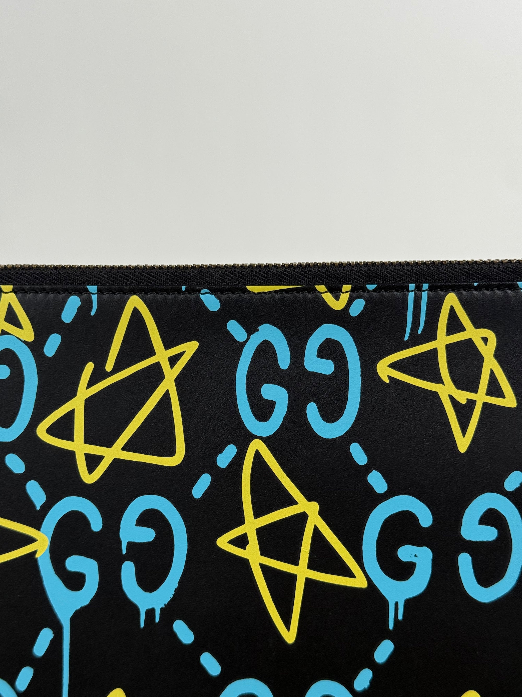 Pochette GucciGhost Nera Multicolor