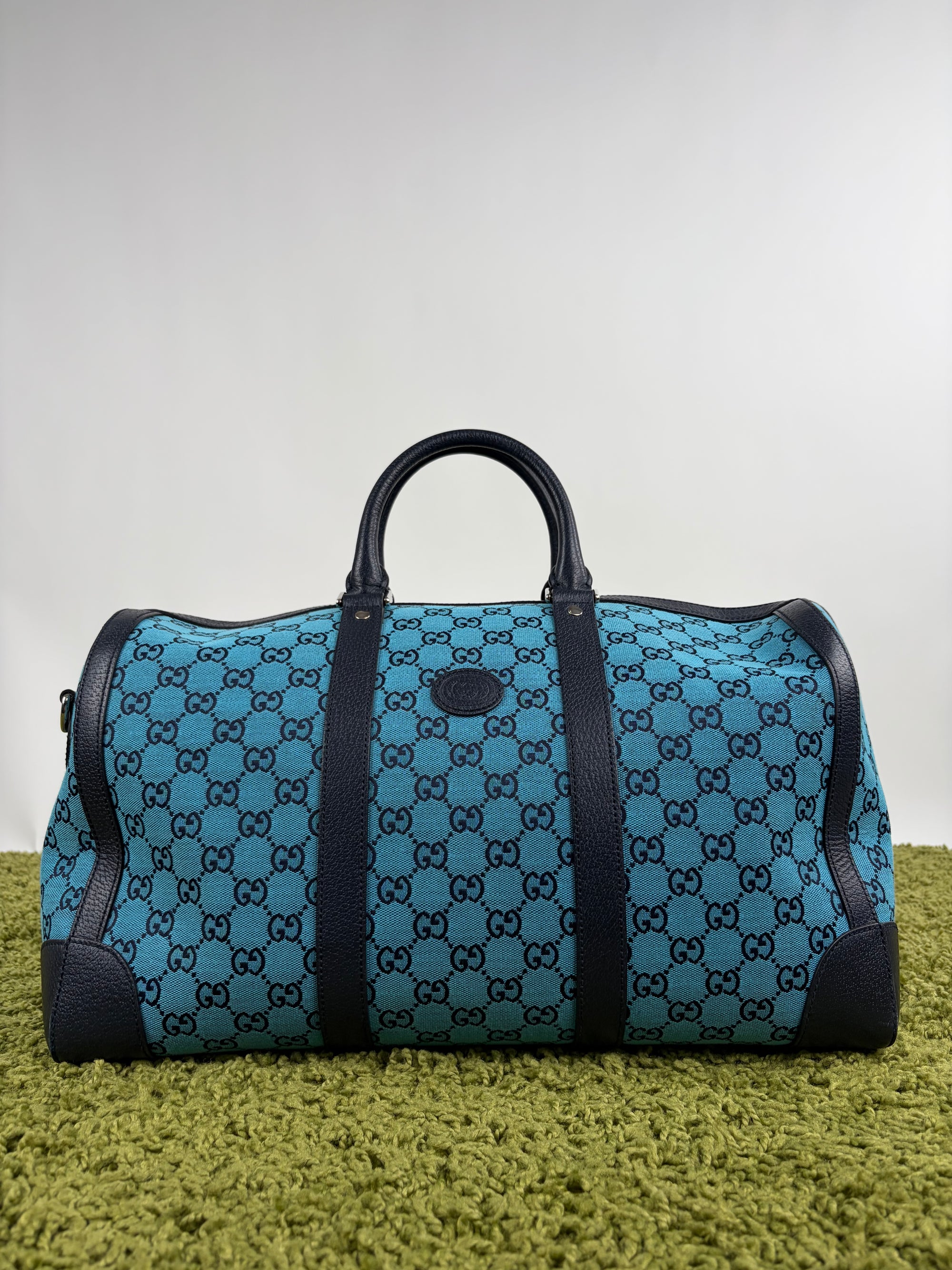 Borsone Gucci azzurro