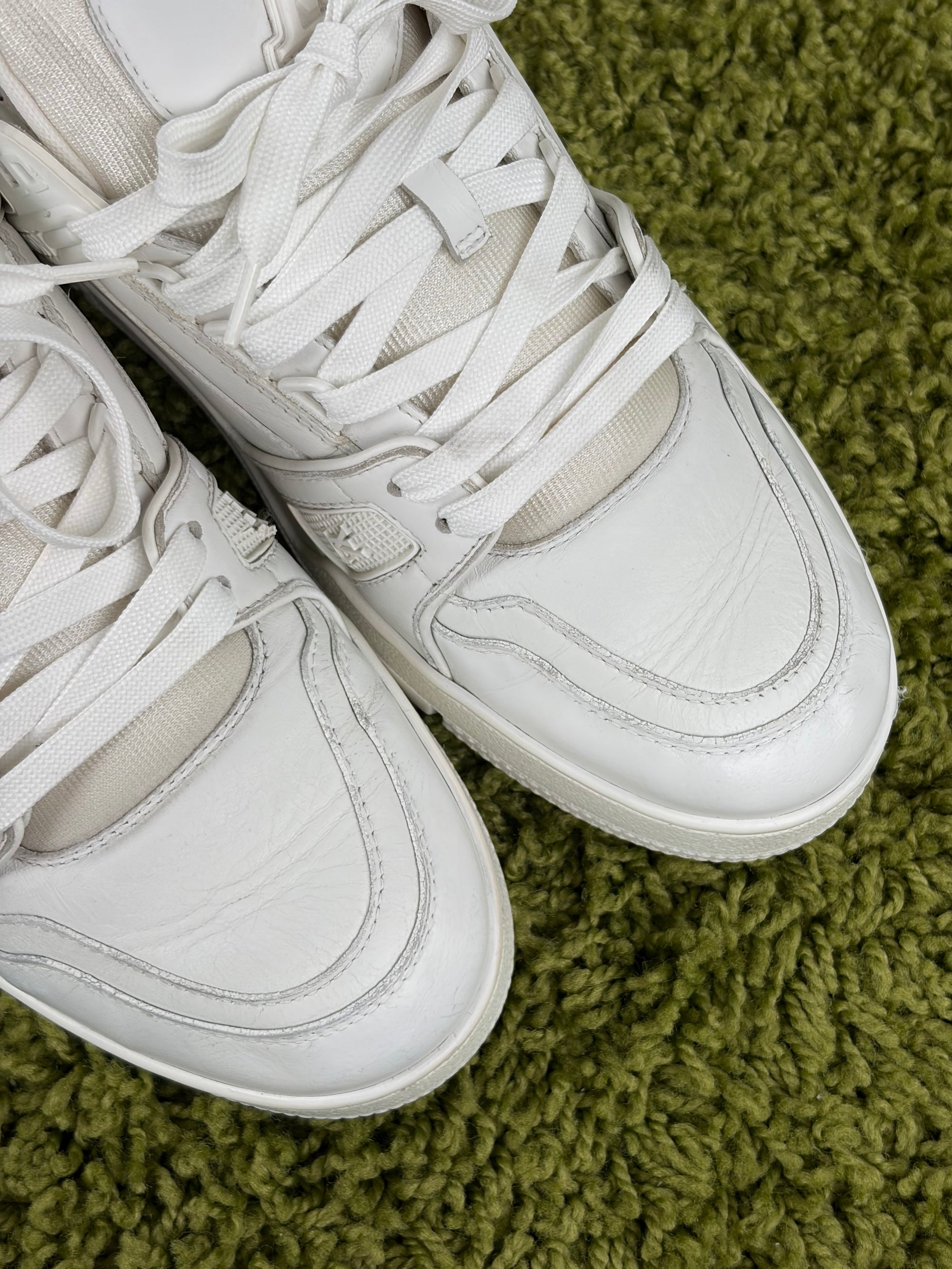 Louis vuitton trainer Size 8=42 calza 43 bianca