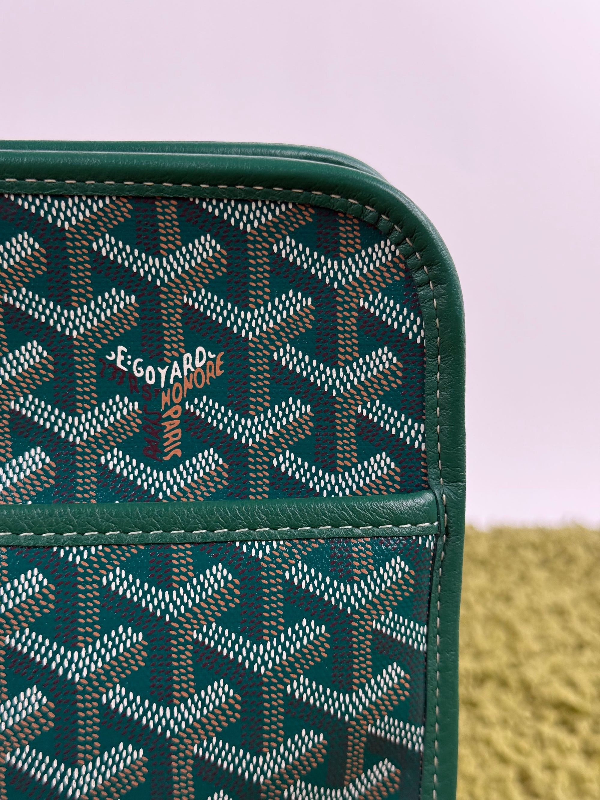 Beauty Case Goyard Jouvencè Verde