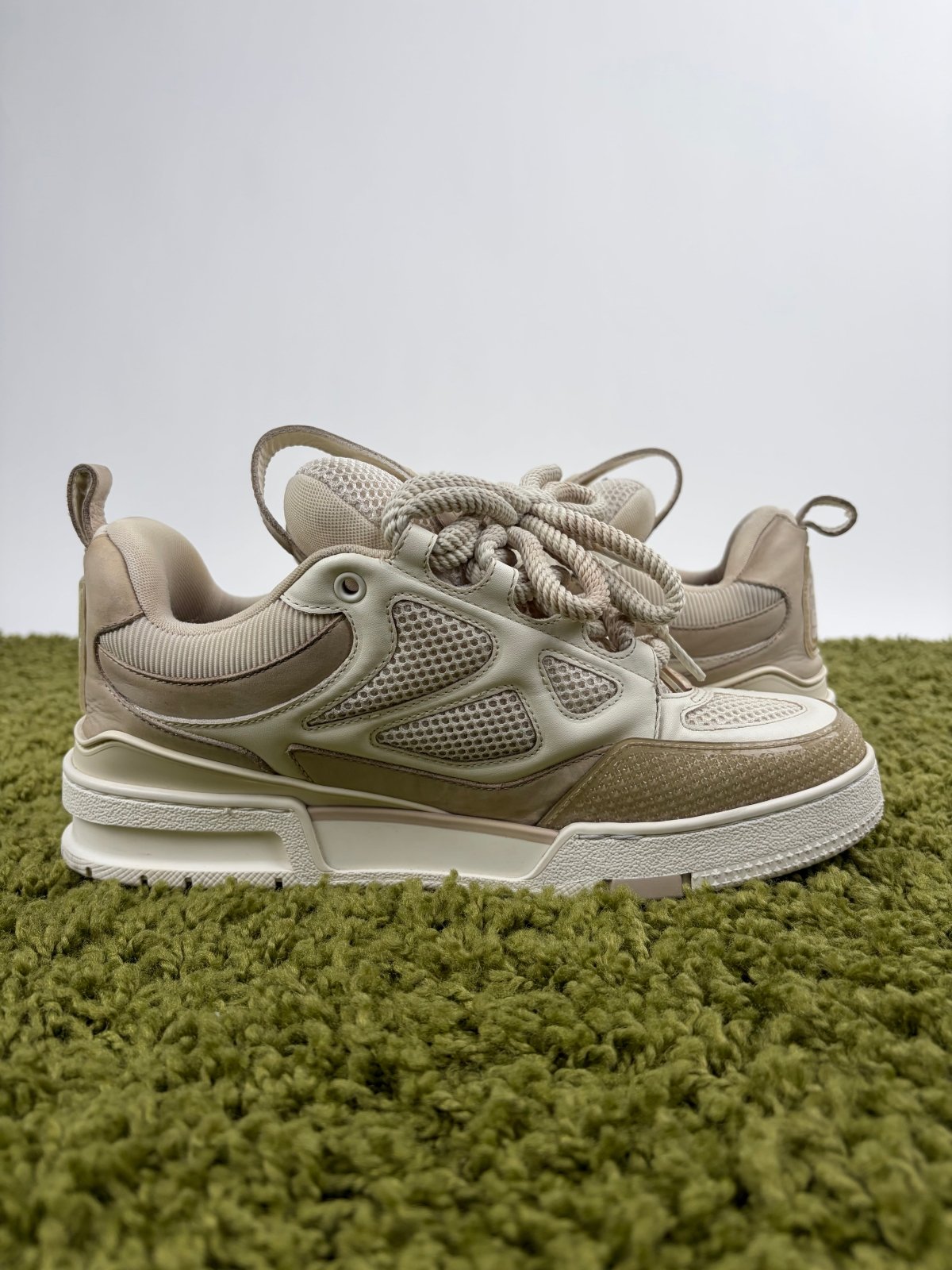 Louis Vuitton Skate Beige 7.5 - Second Hand Di Fiore