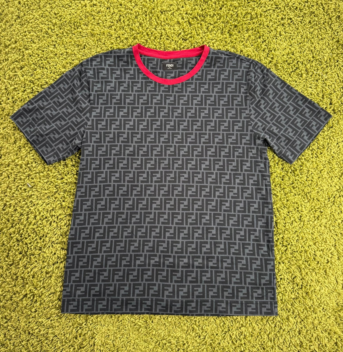 T-Shirt Monogram Fendi Nera XL - Second Hand Di Fiore