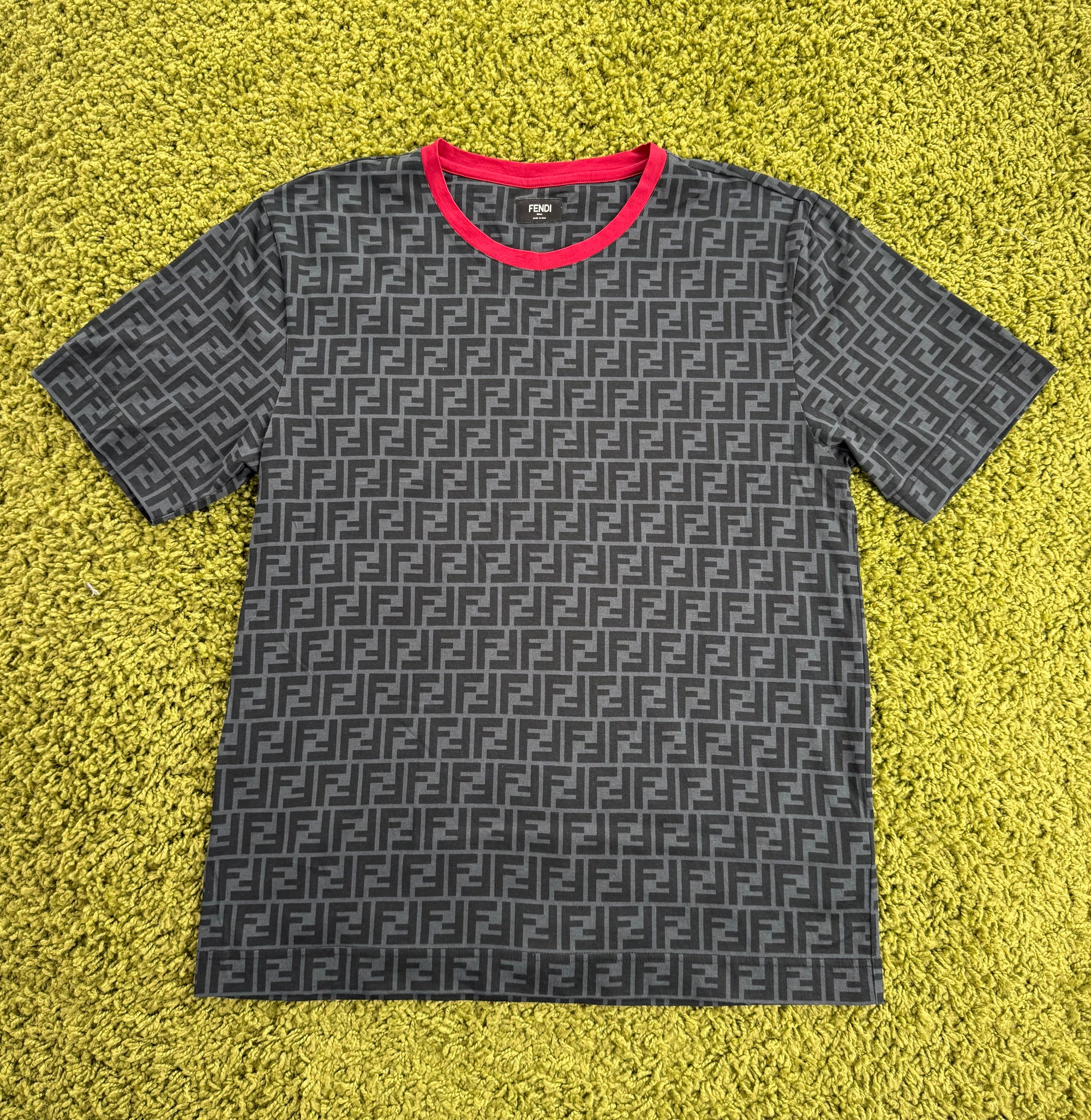 T-Shirt Monogram Fendi Nera XL