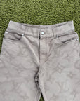 Jeans Louis Vuitton Monogram Beige 33