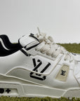 Louis vuitton trainer Size 8=42 calza 43 bianca e nera