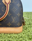 Borsa Alma BB Louis Vuitton Marrone