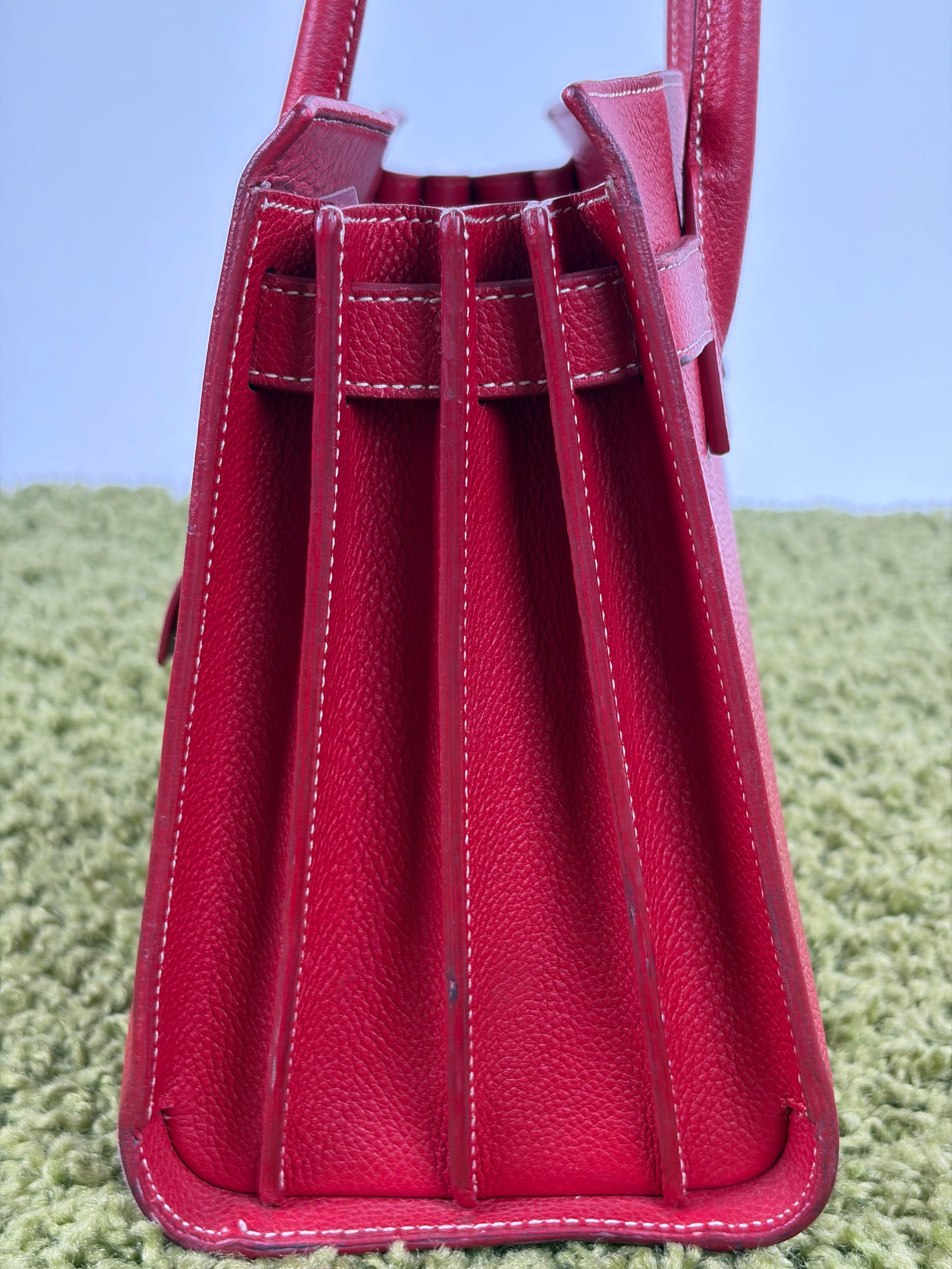 Borsa Saint Laurent rossa