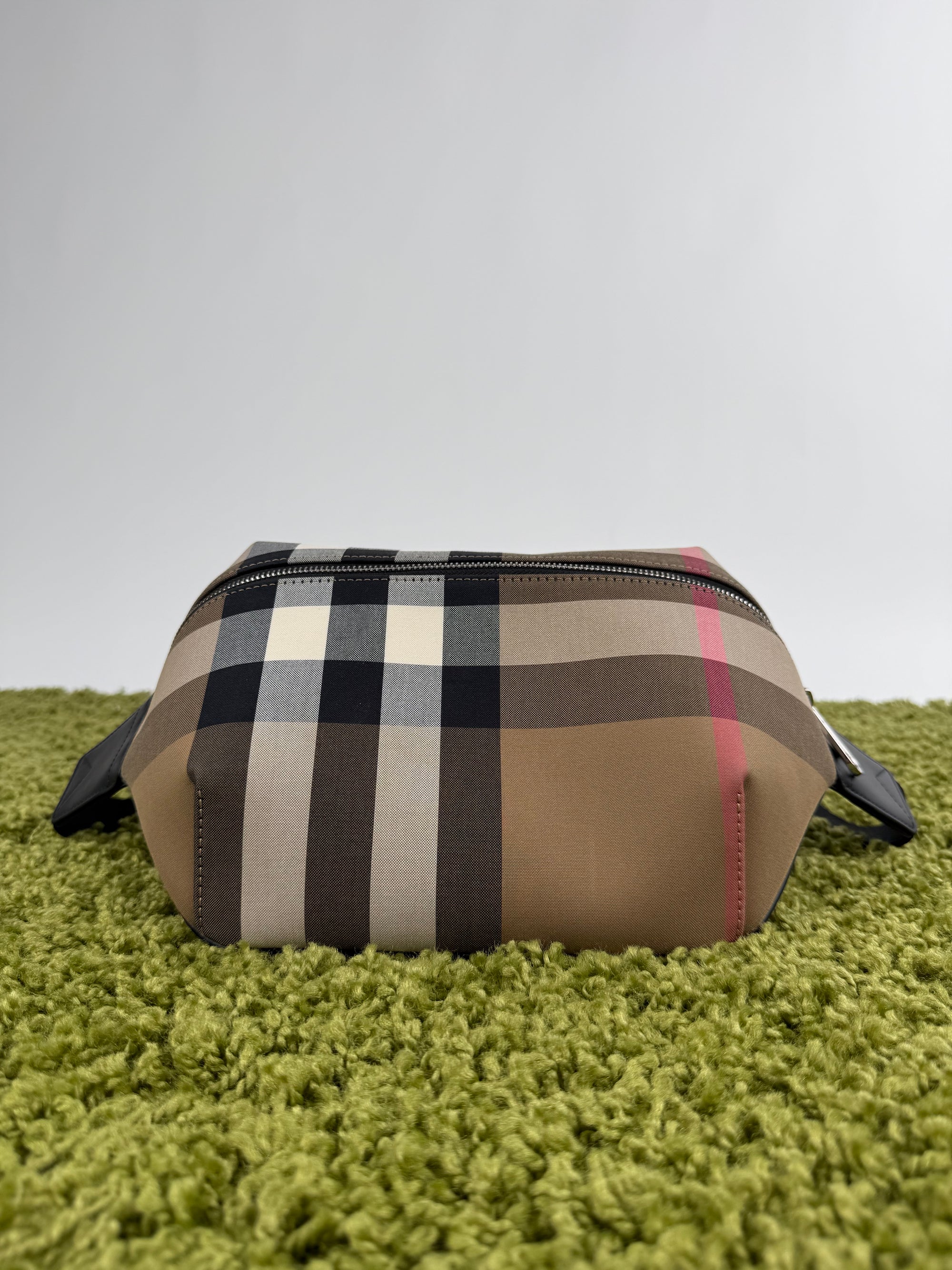 Marsupio Sonny Canvas Check Burberry Marrone