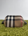 Marsupio Sonny Canvas Check Burberry Marrone