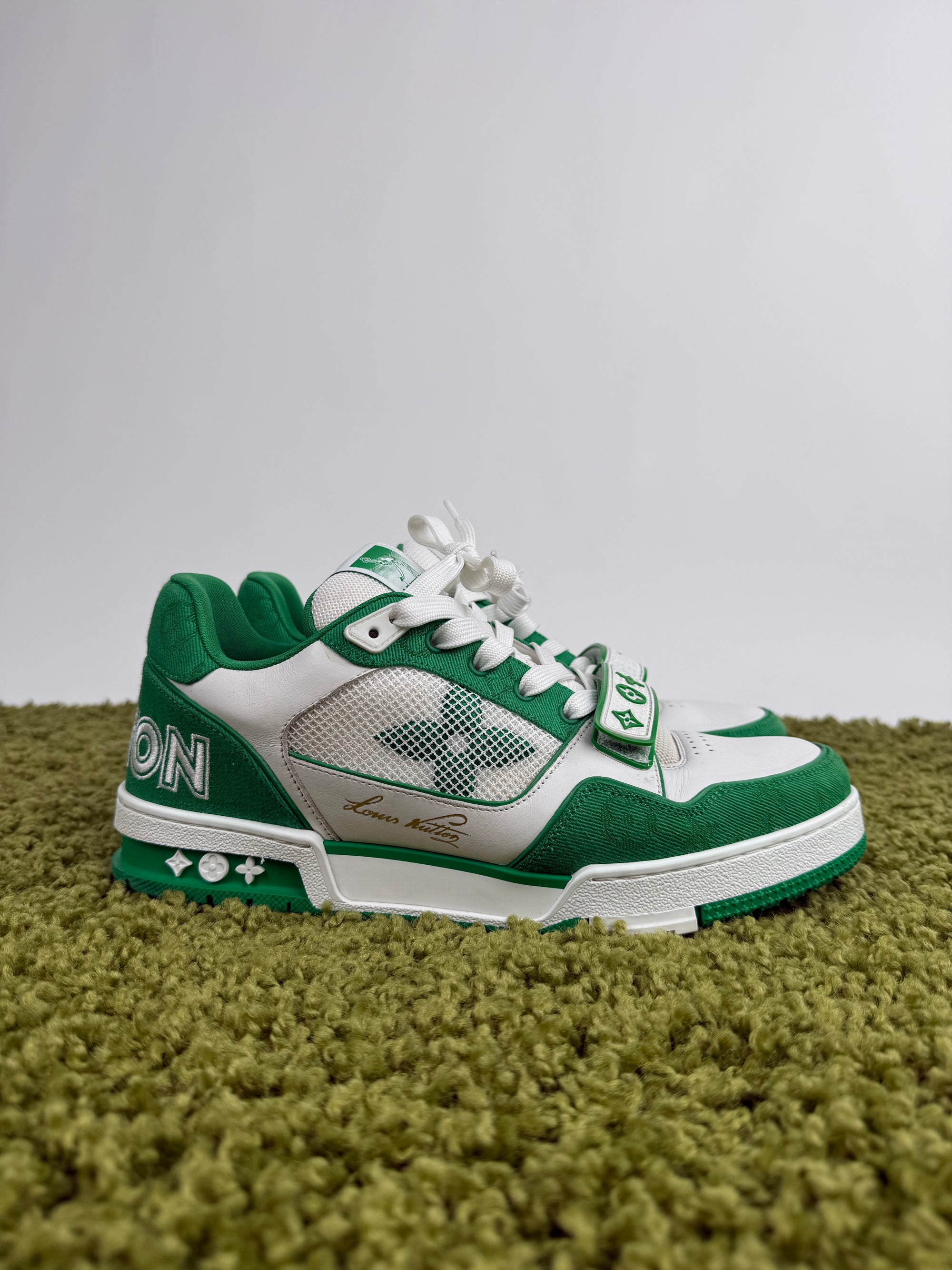 Louis Vuitton Trainer Verde 9