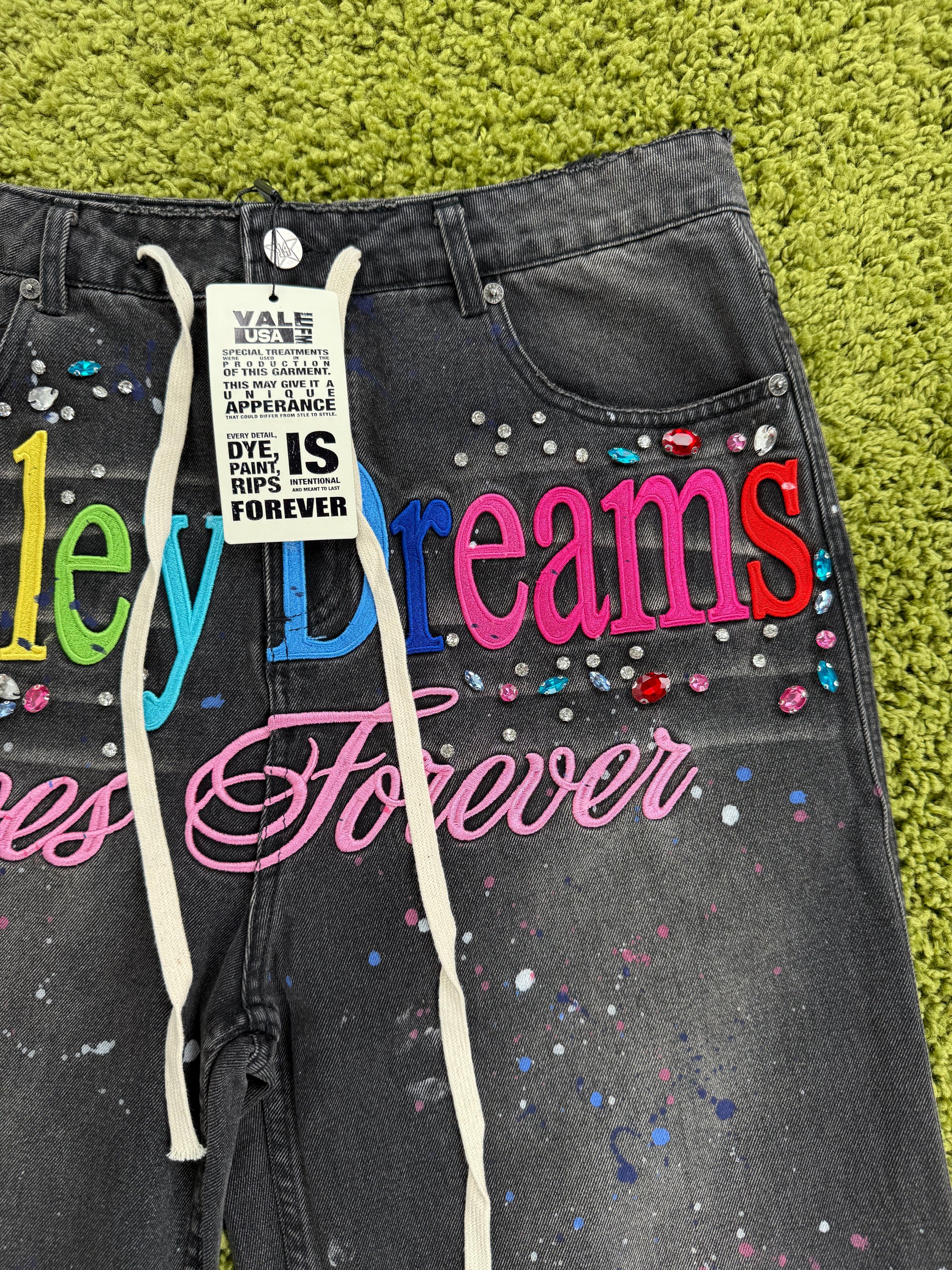 Jeans Ice Cream Valley Dreams Nero Multicolor 30