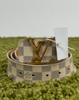 Cintura Louis Vuitton Bianca 90
