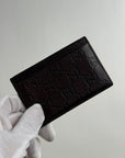 Portacarte Gucci Marrone