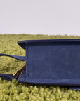 Borsa Mini Jacquemus La Grande Bambino In camoscio Blu