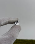 Orecchini Chanel in Resina Trasparente