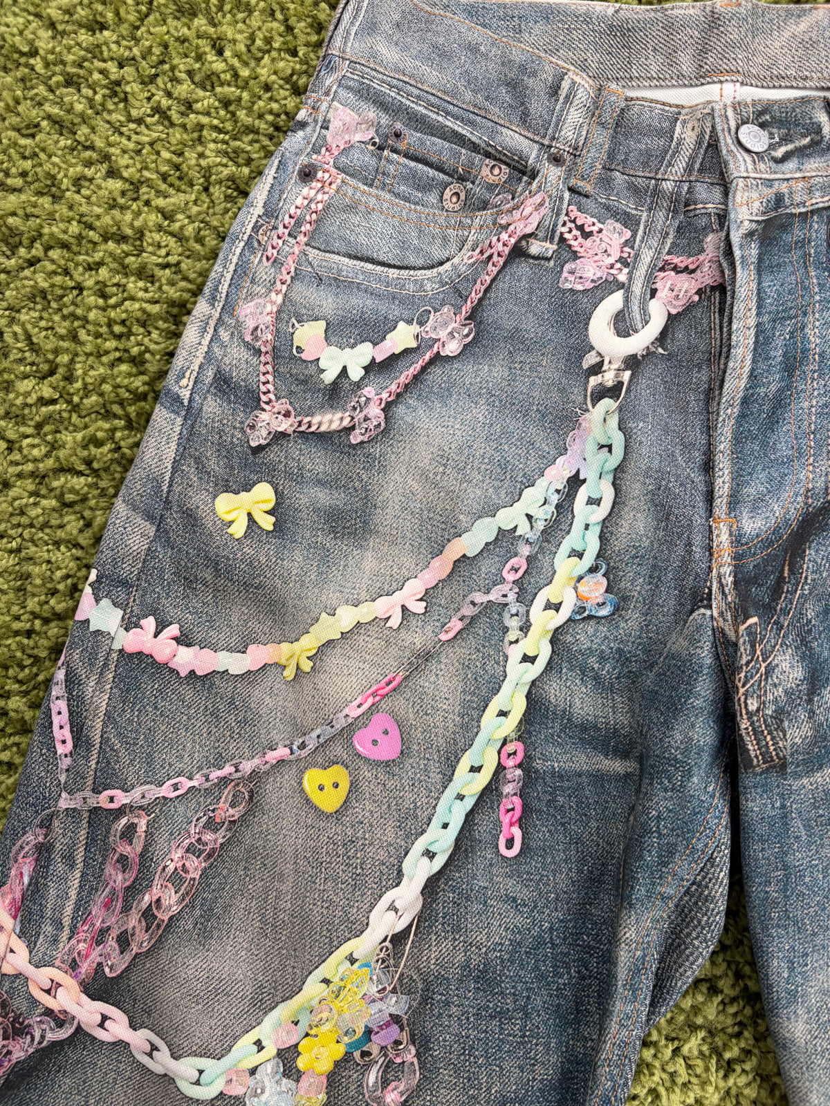 Jeans Acne Studios In Denim Multicolor 46