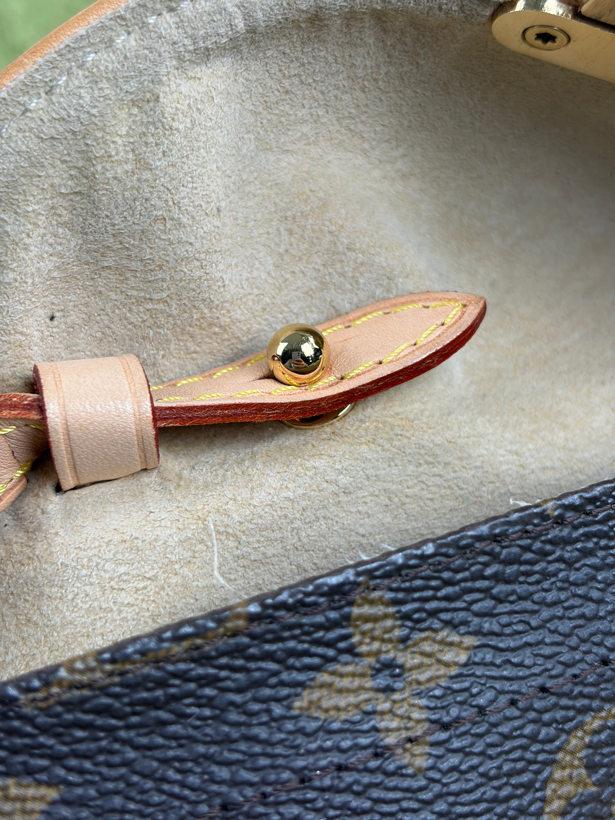 Borsa Louis Vuitton Monogram Beverly Marrone