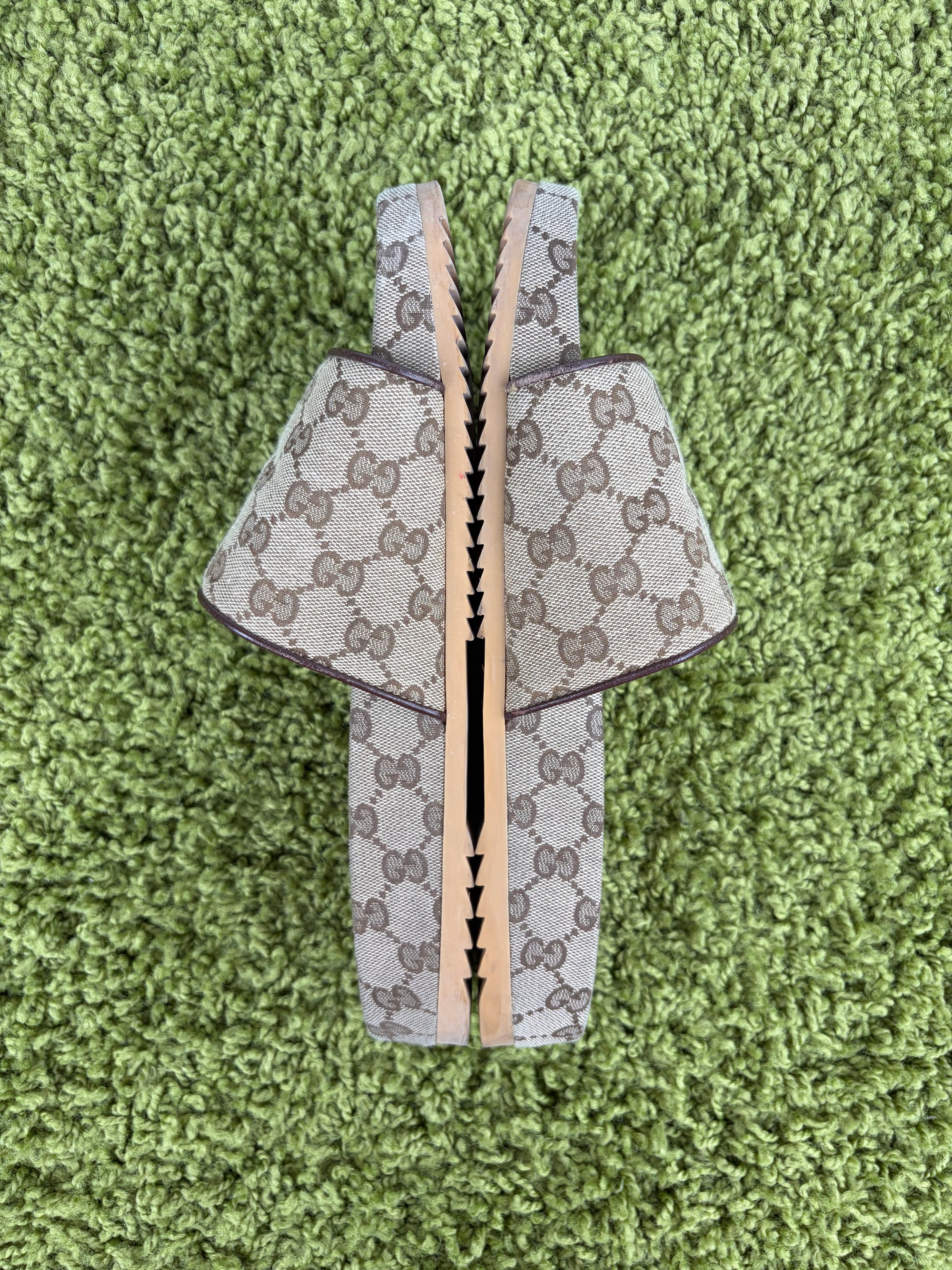 Sandali Gucci Size 10=44 beige e marroni
