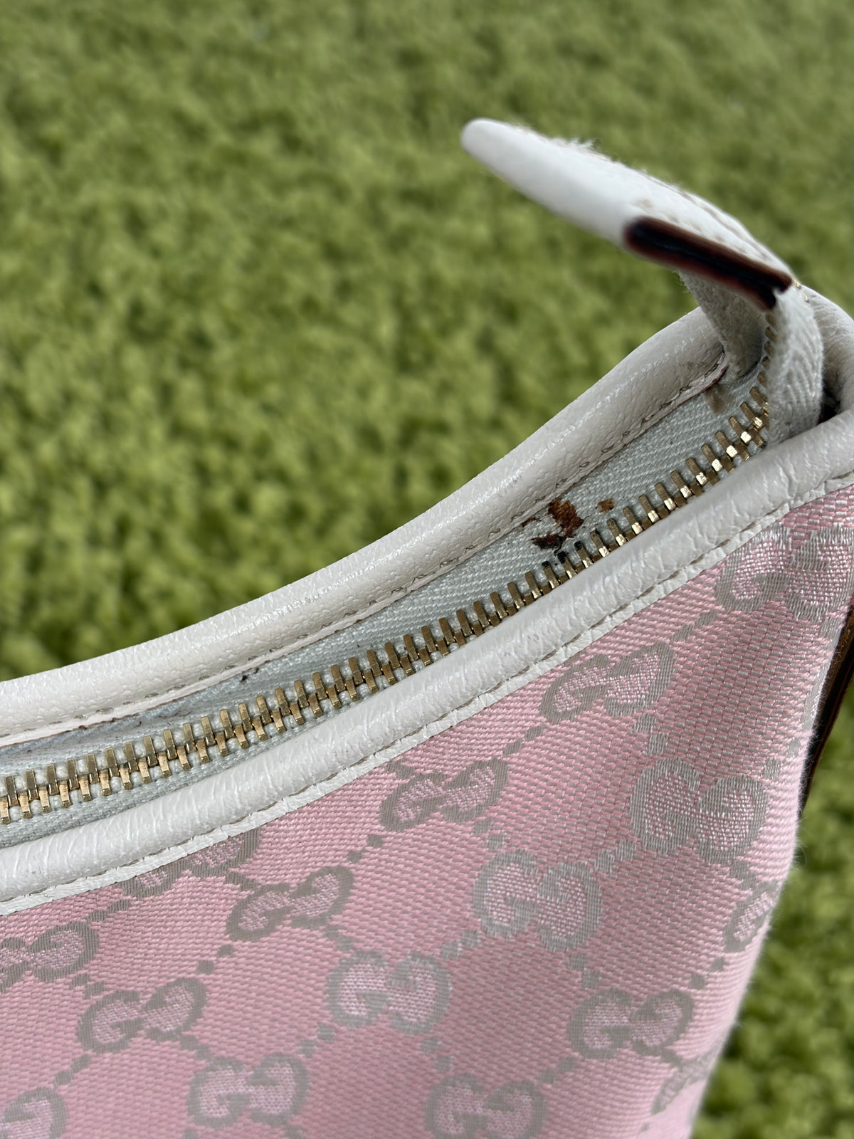 Borsa Gucci Abbey D-Ring Hobo Rosa