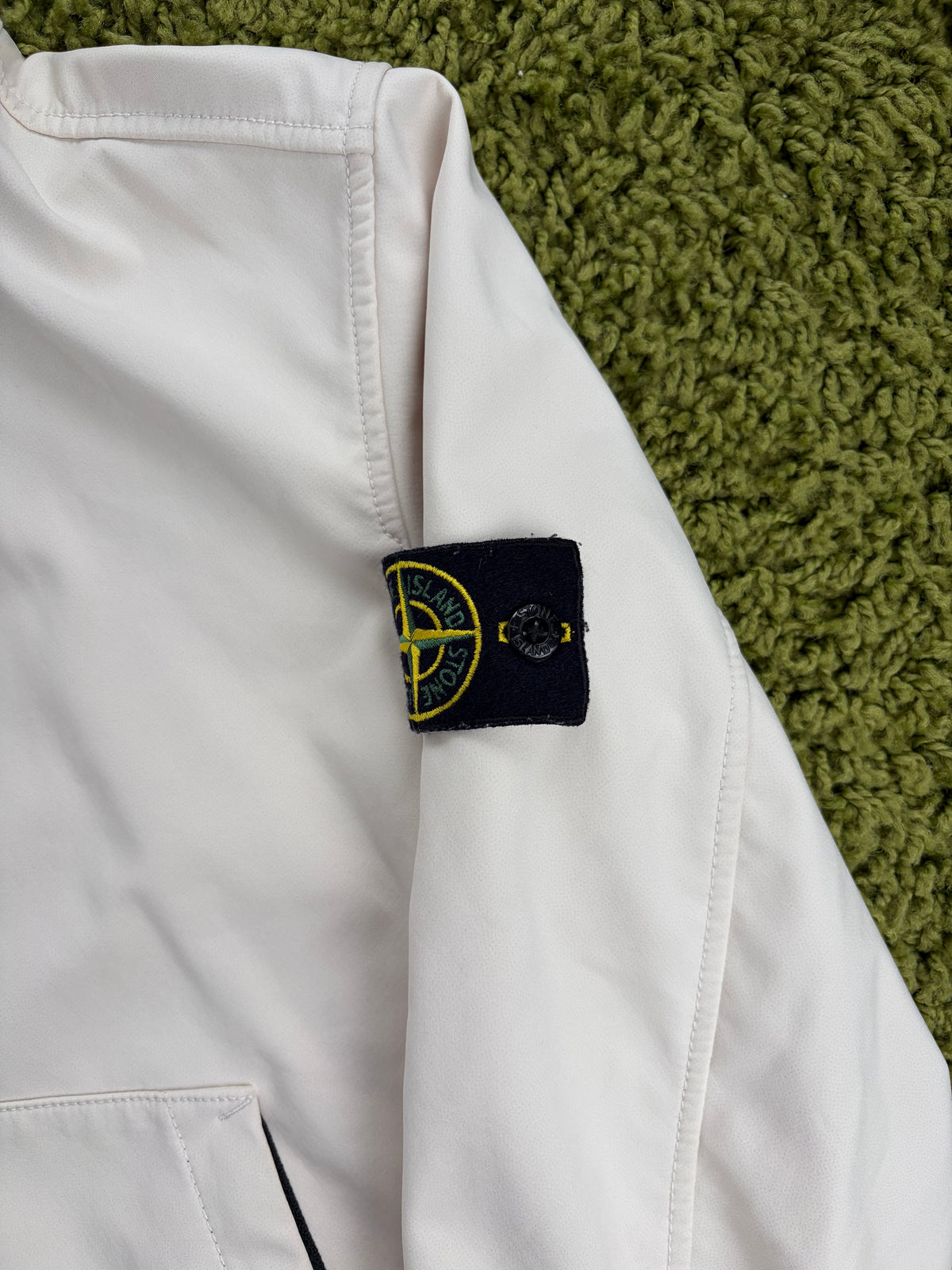 Felpa Stone Island Crinkle Reps Bianca 14yrs S