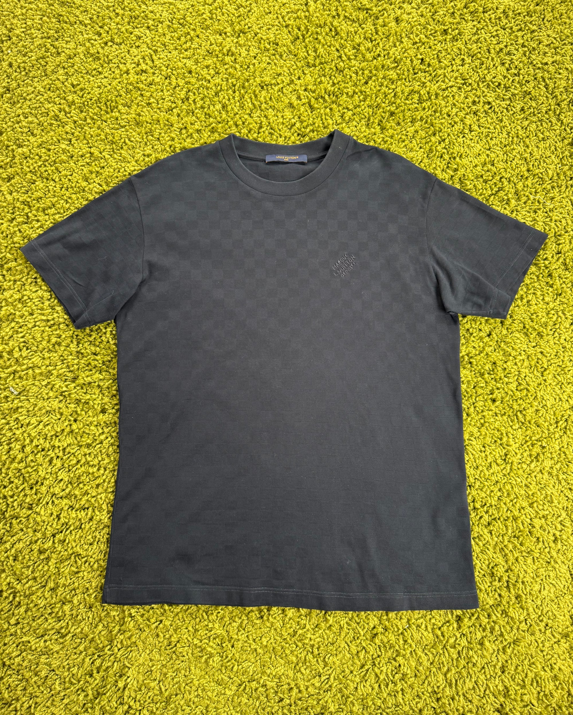 T-Shirt Damier Louis Vuitton Blu M