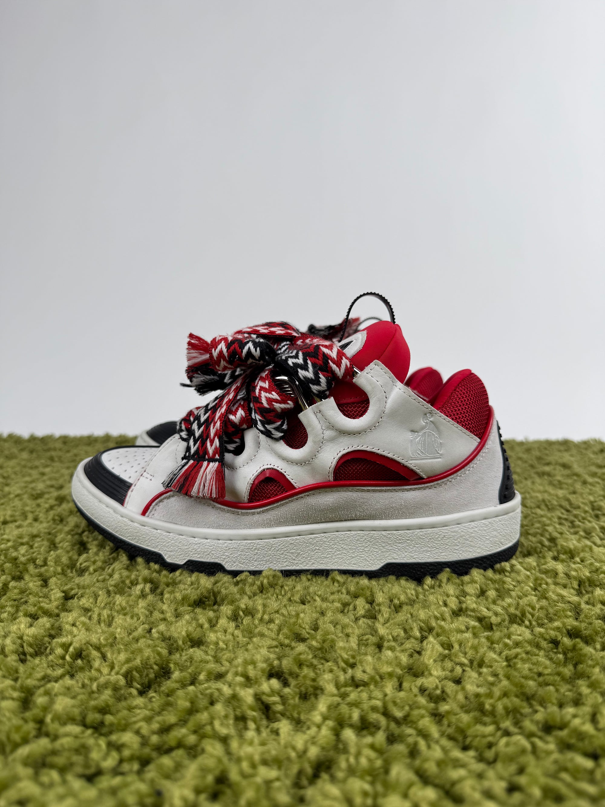 Lanvin Curb Bianca Rossa 40