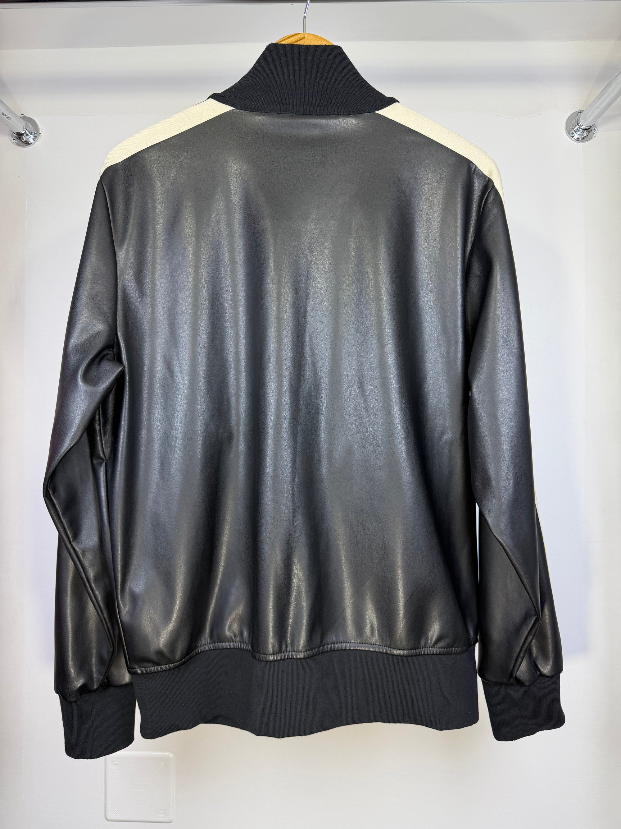 Felpa Palm Angels Size L nera e panna