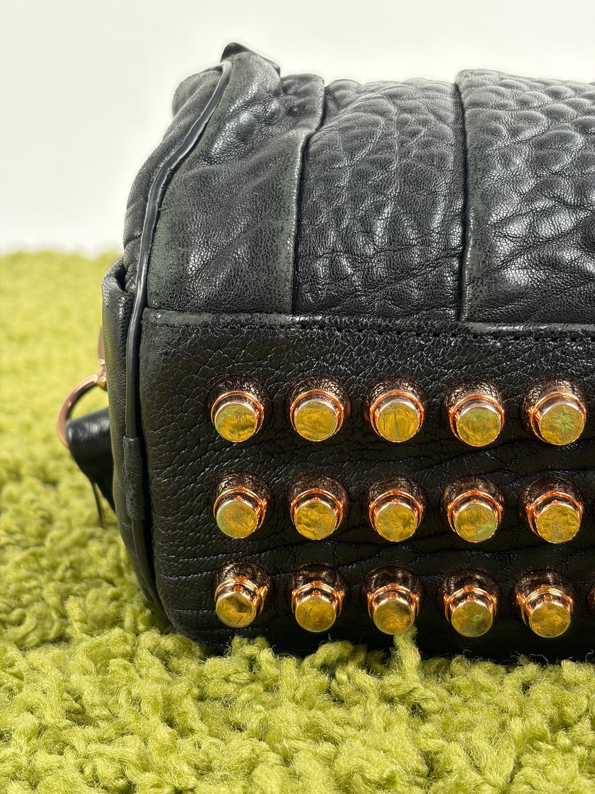 Borsa Alexander Wang Rockie in pelle nera