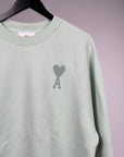 Felpa Ami Size M verde acqua