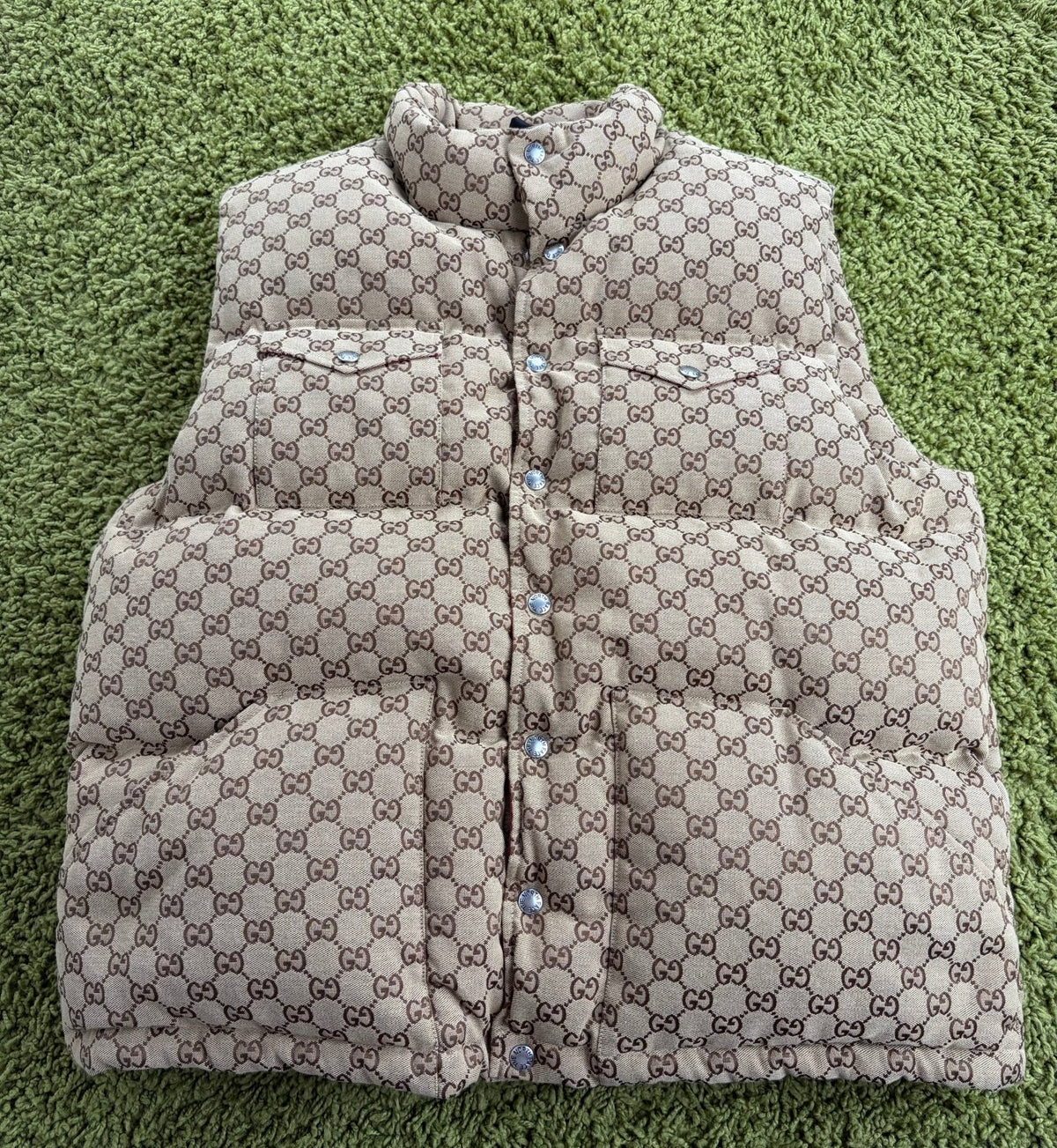 Gilet The North Face X Gucci Beige XL - Second Hand Di Fiore