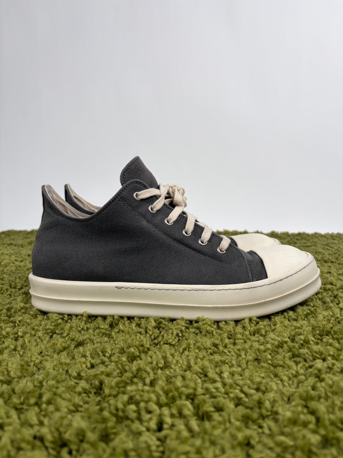 Rick Owens Ramones Low Grigio 44