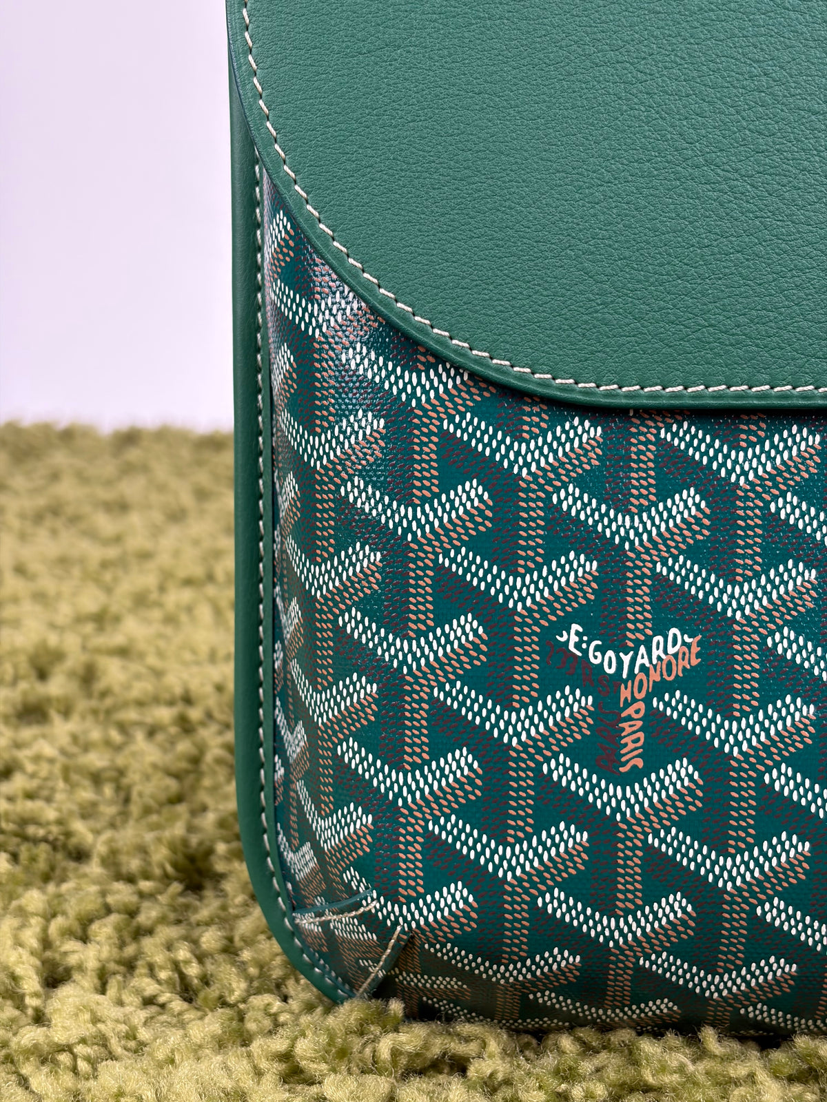 Borsa a tracolla Coursier Goyard Verde