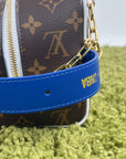 Beauty Case Louis Vuitton X NBA Marrone