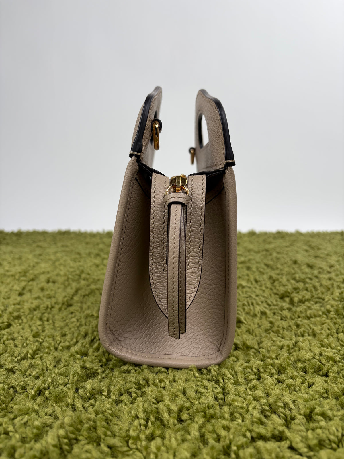 Borsa Gucci Ophidia Cut Out Handle Tote Beige