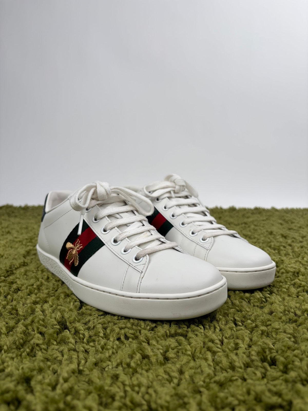 Gucci Ace Bianca 37.5 - Second Hand Di Fiore