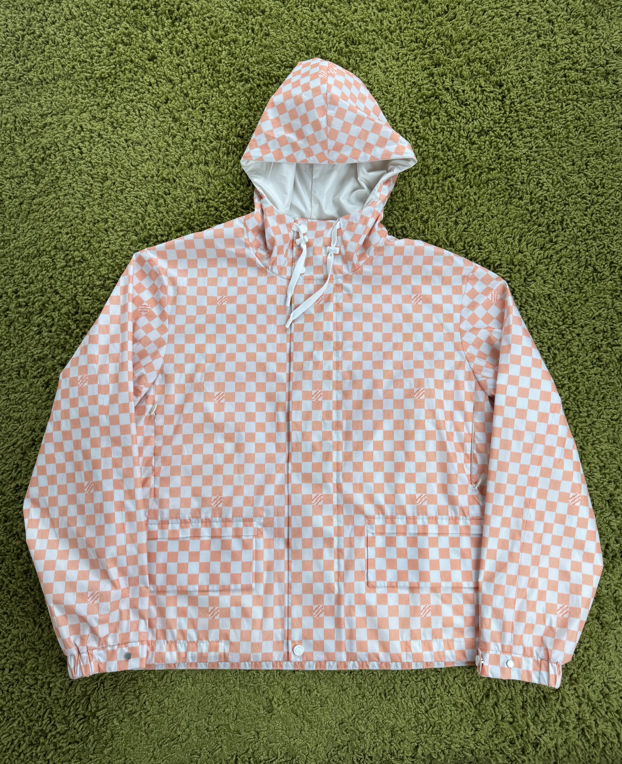 Giacca a Vento Louis Vuitton Arancione 48