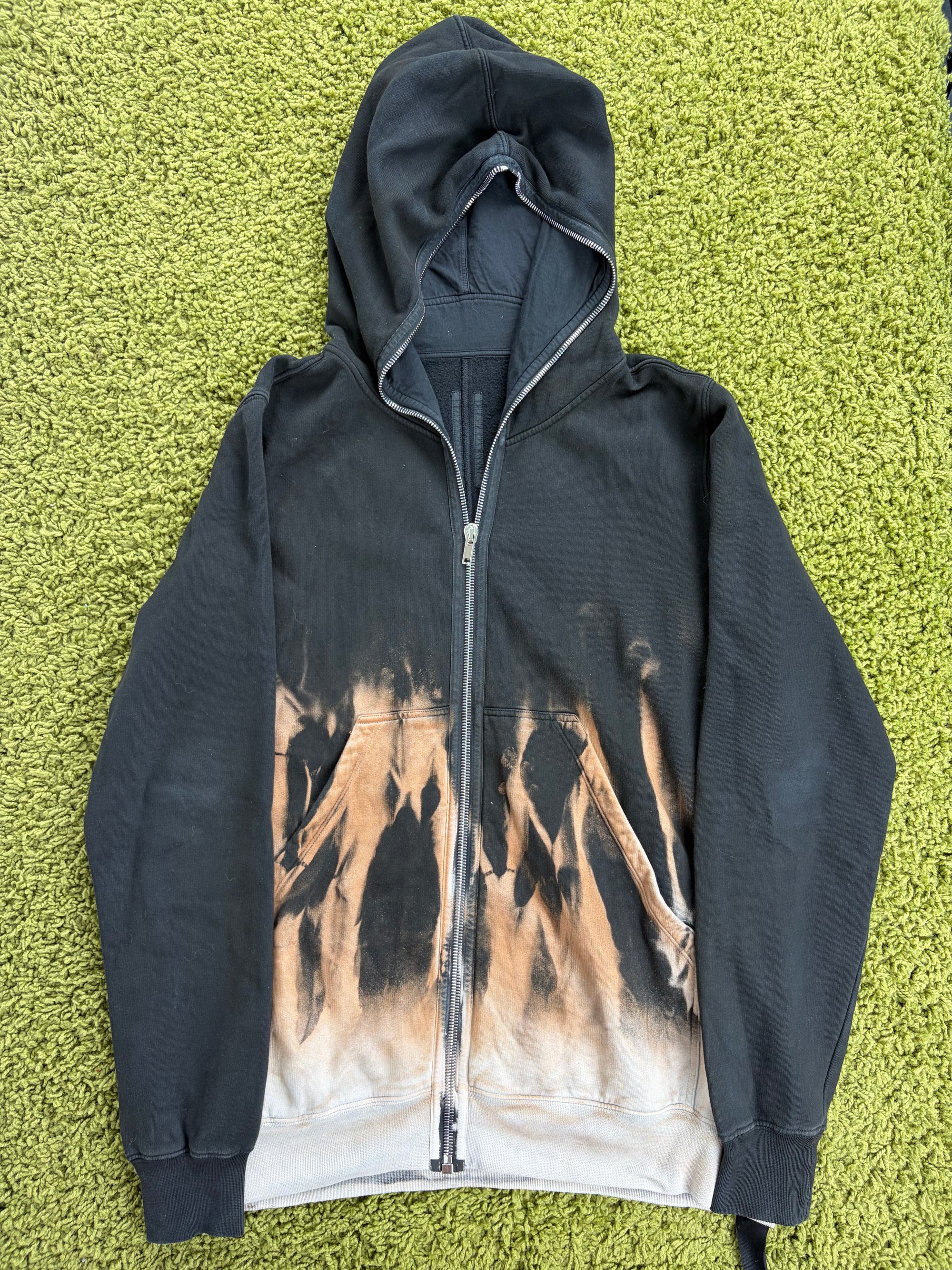 Felpa Rick owens Size L nera e marrone