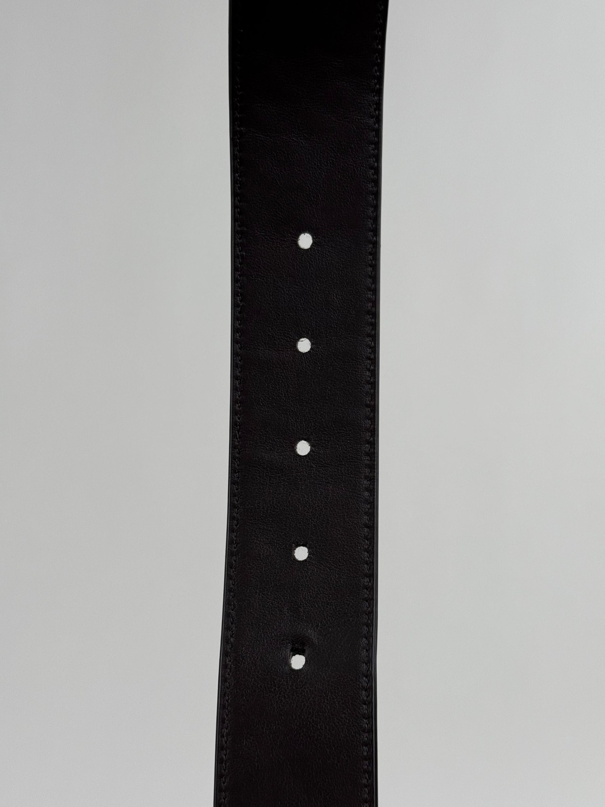 Cintura Intrecciata Bottega Veneta Nera 95cm