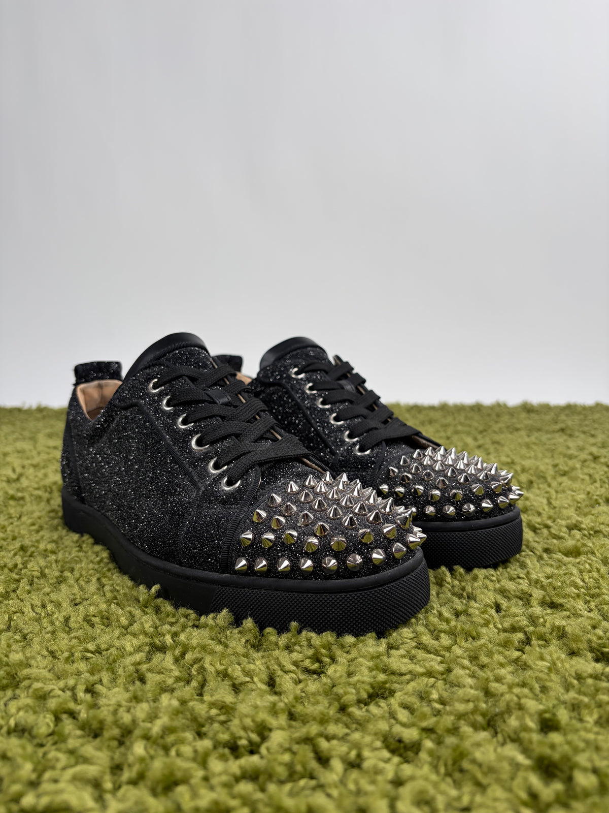 Christian Louboutin Spikes Low Nero 41