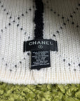 Cappello Chanel blu e bianco