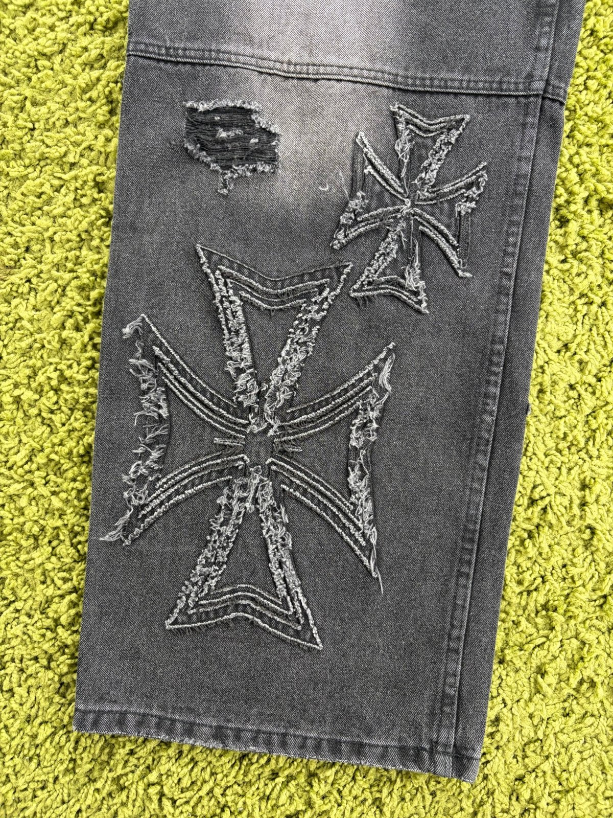 Jeans Valley Dreams Motocroxxx Nero 34 - Second Hand Di Fiore